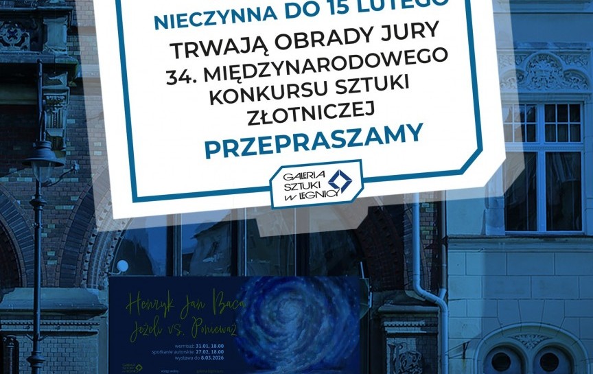 Czasowe zamknięcie Galerii Sztuki