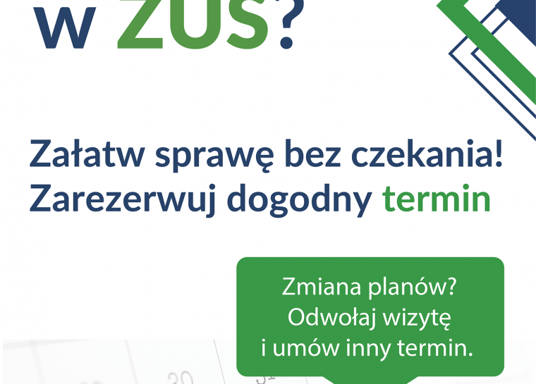 Rezerwuj wizyty w Zakładzie Ubezpieczeń Społecznych w wygodny sposób
