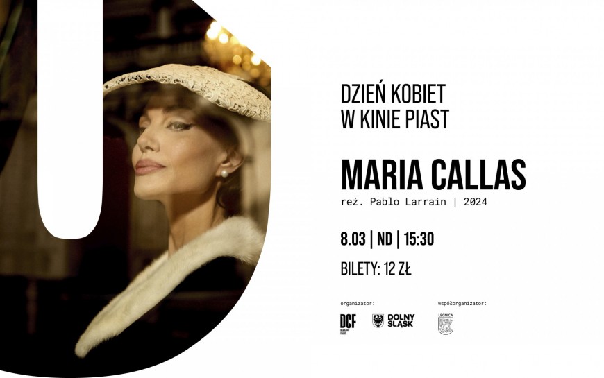 Dzień Kobiet w Kinie Piast. Na ekranie „Maria Callas”