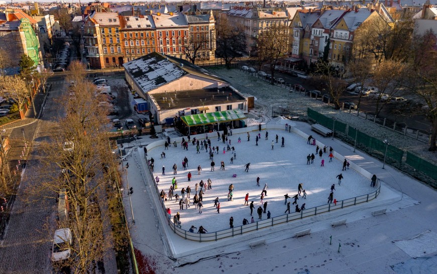 Zakończono sezon na lodowisku przy ul.Sejmowej