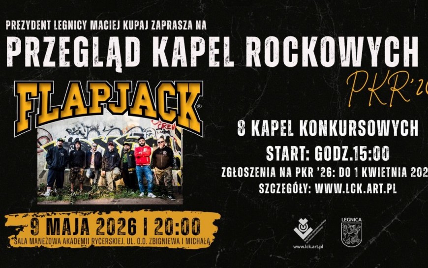 Przegląd Kapel Rockowych ’26 w Legnicy. Zgłoszenia do 1 kwietnia