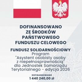 powiększ zdjęcie: Miasto podpisało umowę w ramach programu „Asystent osobisty osoby z ...