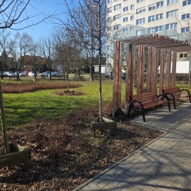 powiększ zdjęcie: Trwają wiosenne porządki na terenach zielonych i rekreacyjnych w Legnicy