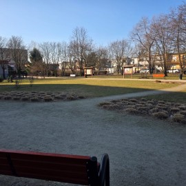 powiększ zdjęcie: Trwają wiosenne porządki na terenach zielonych i rekreacyjnych w Legnicy