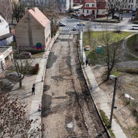 powiększ zdjęcie: Ruszył remont ul. Działkowej w Legnicy