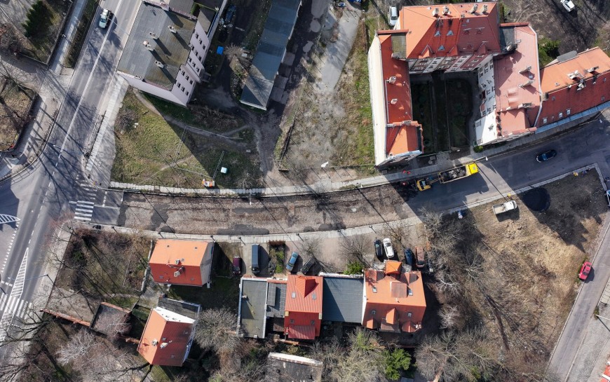 Ruszył remont ul. Działkowej w Legnicy