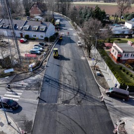 Postępują prace na ul. Zamiejskiej
