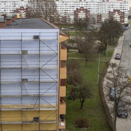 powiększ zdjęcie: Ruszyła realizacja muralu promującego Legnicki Festiwal SREBRO