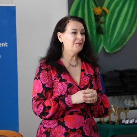 powiększ zdjęcie: Karolina Barszczuk laureatką miejskiej edycji konkursu „Ośmiu Wspaniałych”