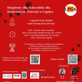 powiększ zdjęcie: Ruszają zapisy na 3. Legnicki Bieg Charytatywny „BIEG HELP”