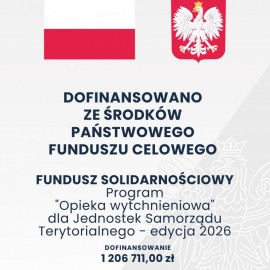 Program „Opieka wytchnieniowa”dla Jednostek Samorządu Terytorialnego – edycja 2026