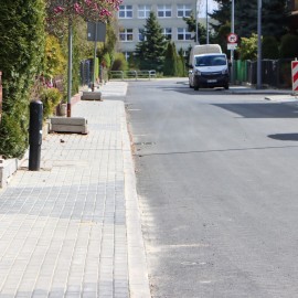 powiększ zdjęcie: Remont ul. Słonecznej. Pierwszy etap za nami, prace przenoszą się na kolejny odcinek