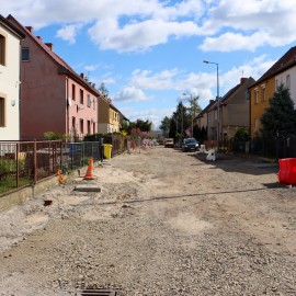 powiększ zdjęcie: Remont ul. Słonecznej. Pierwszy etap za nami, prace przenoszą się na kolejny odcinek