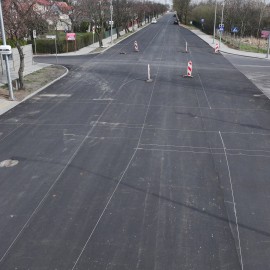 powiększ zdjęcie: Nowodworska i Zamiejska niemal gotowe. Inwestycja wchodzi w finałową fazę