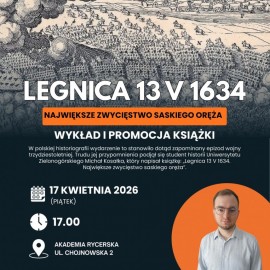 Zapomniana bitwa pod Legnicą. Muzeum Miedzi zaprasza na wykład o wielkim zwycięstwie z 1634 roku