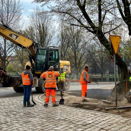 Kluczowa faza prac na ul. Powstańców Śląskich