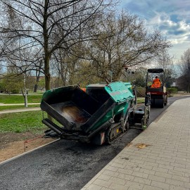 powiększ zdjęcie: Kluczowa faza prac na ul. Powstańców Śląskich