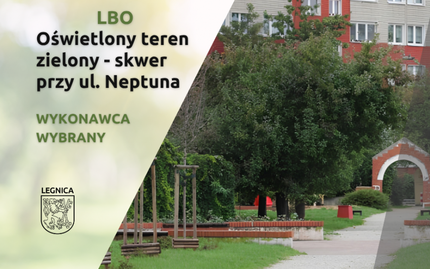 LBO. Wybrano wykonawcę inwestycji zagospodarowania skweru przy ul. Neptuna