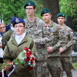 powiększ zdjęcie: Legnica uczciła 81. rocznicę zakończenia II wojny światowej