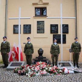 powiększ zdjęcie: Legnica uczciła 81. rocznicę zakończenia II wojny światowej