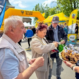 powiększ zdjęcie: Legnica na targach turystycznych w Szczecinie