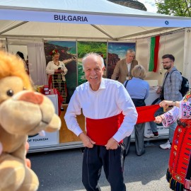 powiększ zdjęcie: Legnica na targach turystycznych w Szczecinie