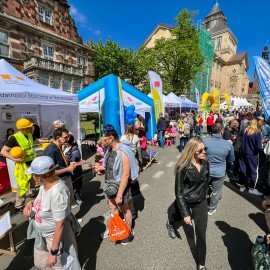 powiększ zdjęcie: Legnica na targach turystycznych w Szczecinie