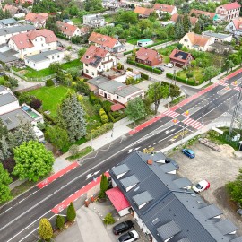 powiększ zdjęcie: Remont ulic Nowodworskiej oraz Zamiejskiej zakończony
