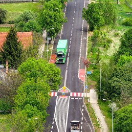 powiększ zdjęcie: Remont ulic Nowodworskiej oraz Zamiejskiej zakończony