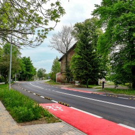 powiększ zdjęcie: Remont ulic Nowodworskiej oraz Zamiejskiej zakończony