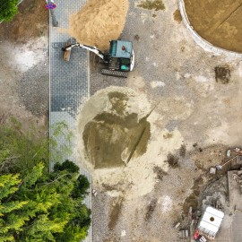 powiększ zdjęcie: Trwa trzeci etap prac na ul. Słonecznej