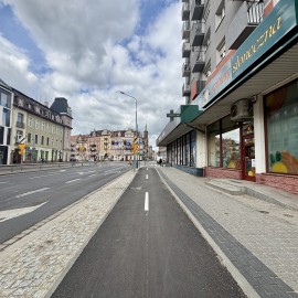 powiększ zdjęcie: Rowerem przez ul. Wrocławską. Kolejny etap inwestycji gotowy