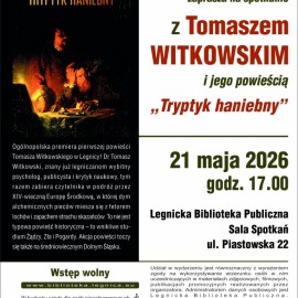 Ogólnopolska premiera pierwszej powieści Tomasza Witkowskiego w LBP