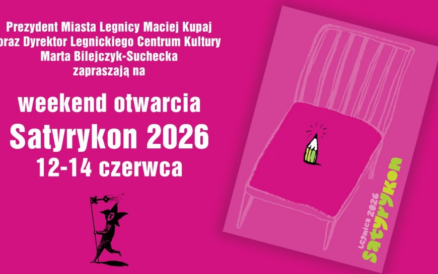 Legnica stolicą humoru i satyry. Przed nami 49. edycja festiwalu Satyrykon!