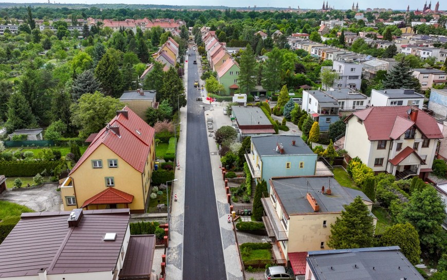 Trwa remont ul. Słonecznej