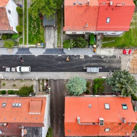 powiększ zdjęcie: Trwa remont ul. Słonecznej
