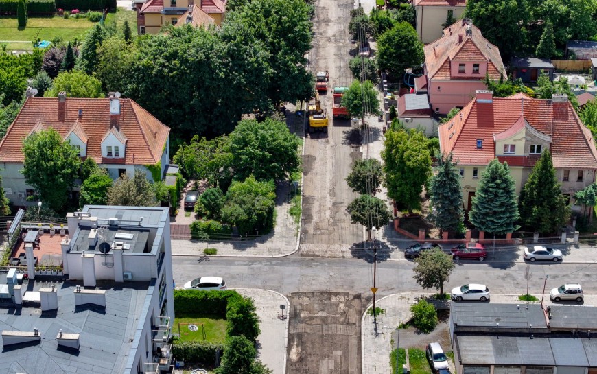 Rozpoczęły się prace budowlane na ulicy Pancernej w Legnicy