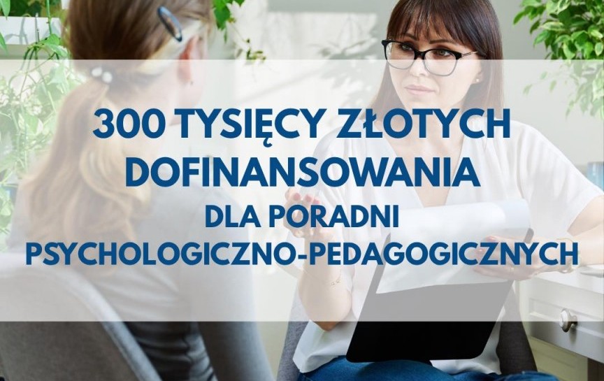 300 tysięcy złotych dla legnickich poradni psychologiczno-pedagogicznych