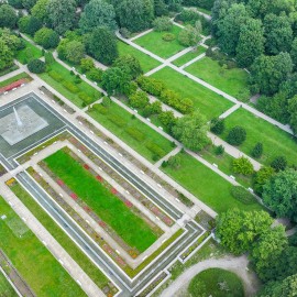 Kolejny etap rewitalizacji Parku Miejskiego zakończony. Ogród Francuski i Różany w nowej odsłonie