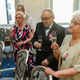 powiększ zdjęcie: Diamentowe, szmaragdowe i złote jubileusze