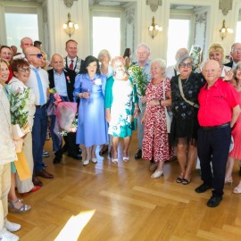 powiększ zdjęcie: Diamentowe, szmaragdowe i złote jubileusze