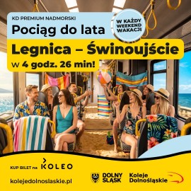 Z Legnicy na wybrzeże!
