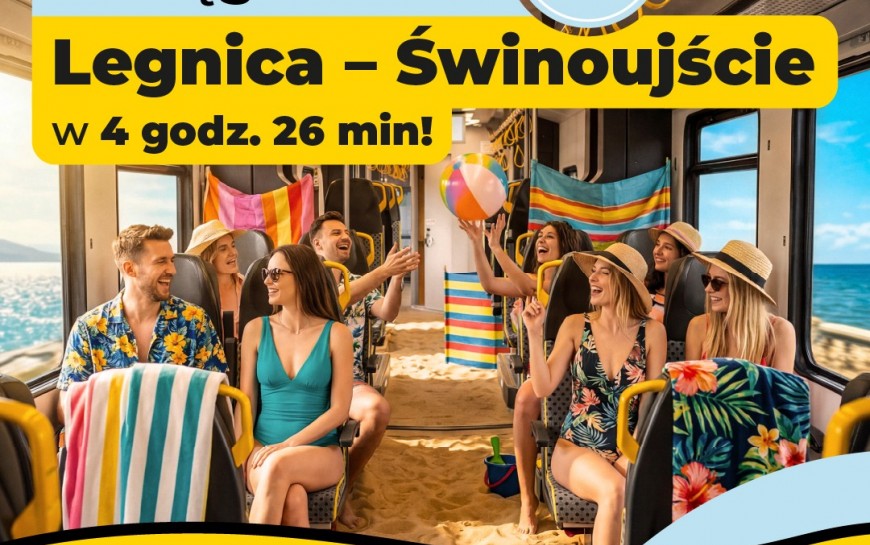 Z Legnicy na wybrzeże!