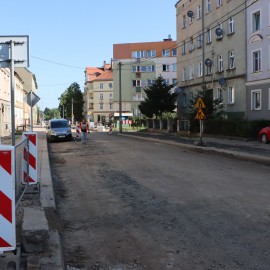 powiększ zdjęcie: Legnicki Program Drogowy. Trwa modernizacja ul. Działkowej