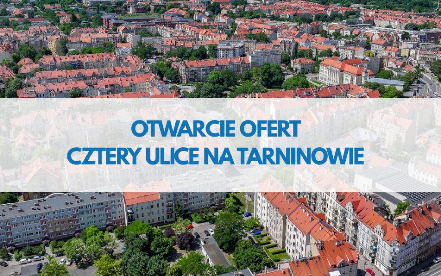 Otwarcie ofert na modernizację czterech dróg na Tarninowie