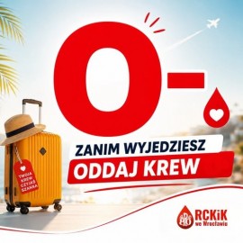 Pilny apel RCKiK: Brakuje krwi, szczególnie grupy O Rh-