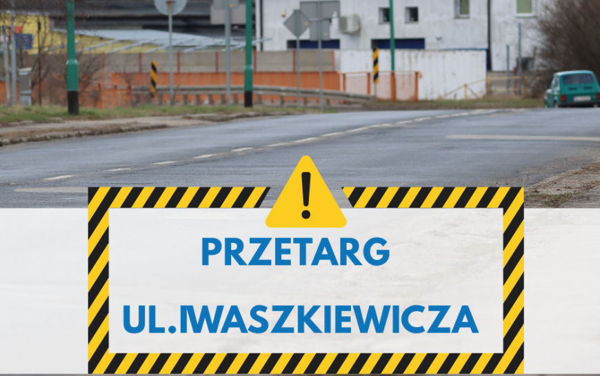 Rusza przetarg na przebudowę ul. Iwaszkiewicza