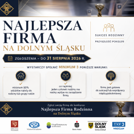 powiększ zdjęcie: Ruszył konkurs „Najlepsza Firma Rodzinna na Dolnym Śląsku”.