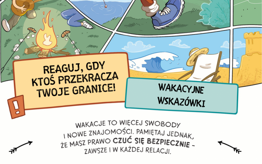 „Stawiam na bezpieczeństwo” – jak chronić dzieci podczas wakacji?