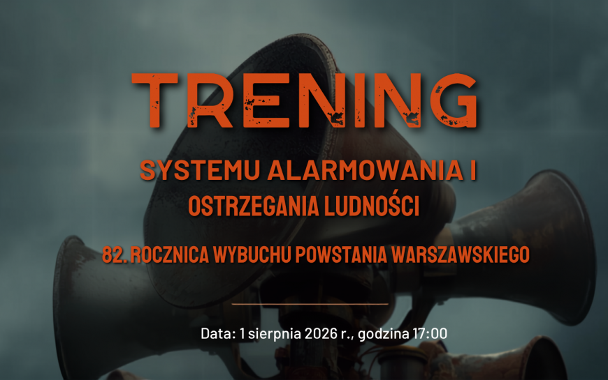 Test systemu alarmowania i ostrzegania ludności